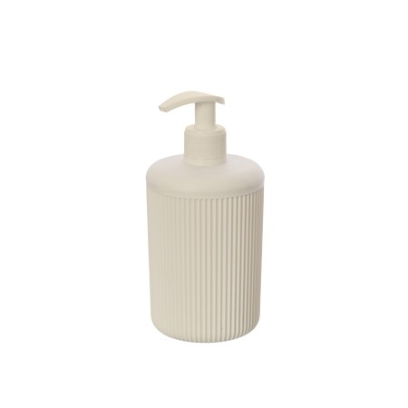 1 - DISPENSER SAPONE IN PLASTICA BIANCO CREMA  COLORADO