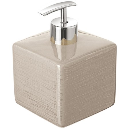 1 - DISPENSER SAPONE BEIGE LINEA CUBA