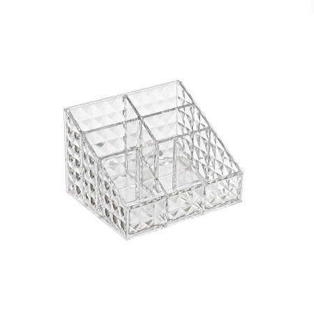 1 - ORGANIZER P/COSMETICI SMACK 15x12x10cm TRASPARENTE