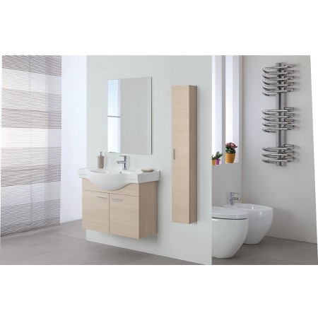 1 - COMP BAGNO 82,5CM SOSP. 2 ANTE STELLA LARICE