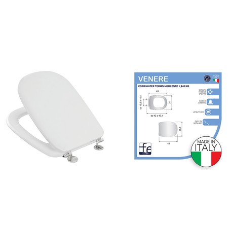 1 - COPRI WC IN TERMOINDURENTE  VENERE 2.20KG