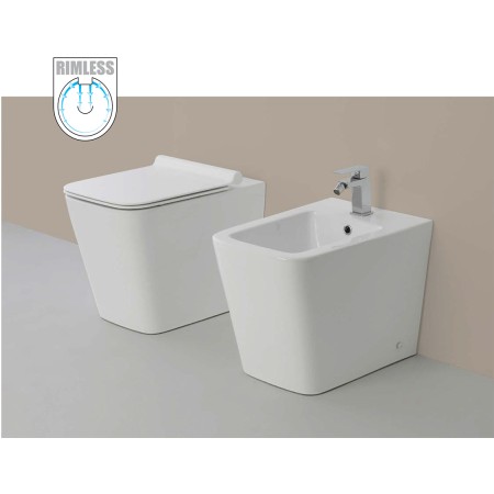 1 - VASO LINEA Q CM 56*35*40 DA TERRA IN CERAMICA