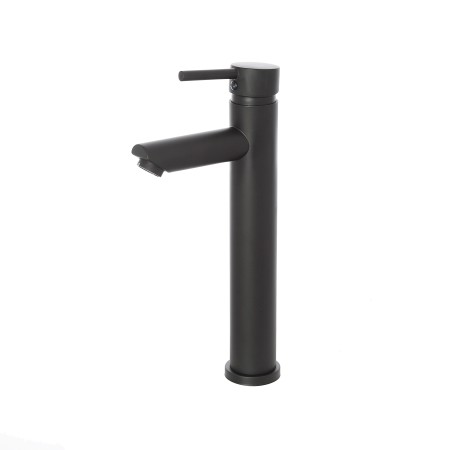 1 - MISCELATORE LAVABO ALTO NERO SERIE YORK