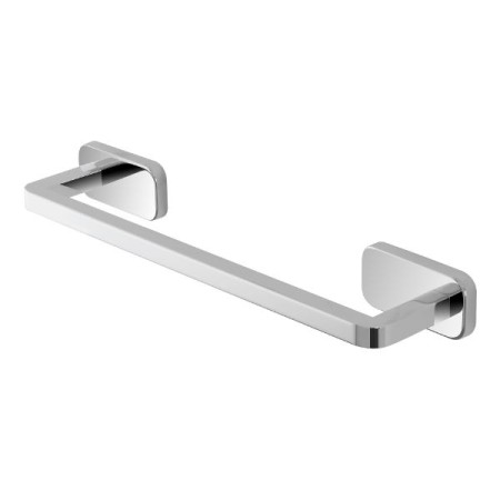 Porta asciugamani in accio inox da 45 cm cromo linea Cubik