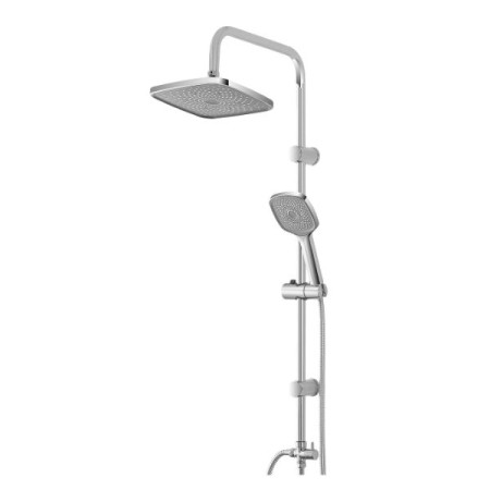 Colonna doccia Platinum H 93 cm soffione quadrato