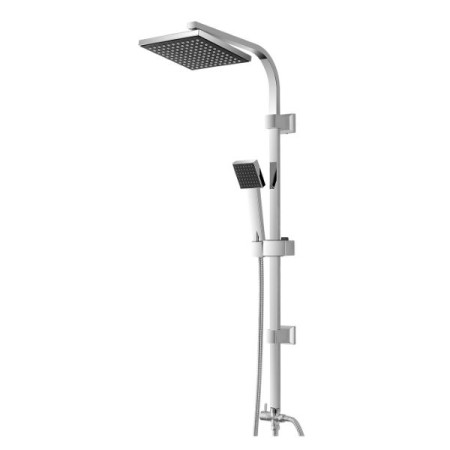 Colonna doccia Platinum H 93 cm soffione quadrato