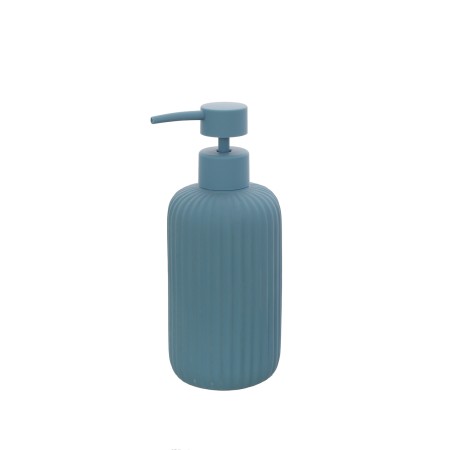 1 - DISPENSER SAPONE IN CERAMICA BLU PASTELLO LINEA COLOR