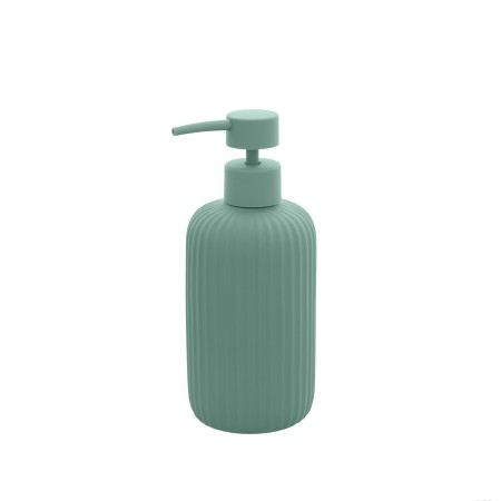 1 - DISPENSER SAPONE IN CERAMICA VERDE LINEA COLOR