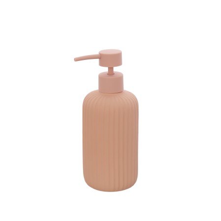 1 - DISPENSER SAPONE IN CERAMICA ROSA LINEA COLOR