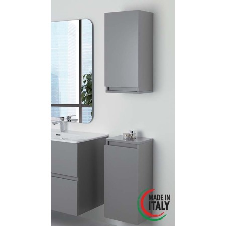 2 - Pensile Pastello L30xH69 in nobilitato melaminico grigio