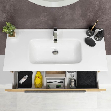 7 - Composizioni bagno Urban 100cm in nobilitato melaminico riviera