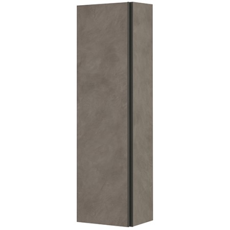 2 - Pensile Oxid L40xH135cm in nobilitato melaminico beton cenere