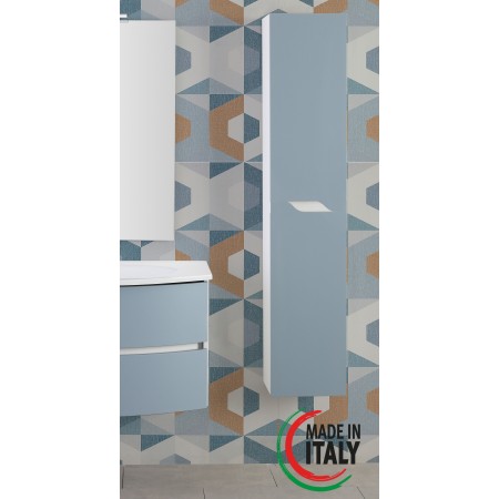 2 - Pensile bagno Maiori/Minori L30xH150 in mdf e pvc verde bottiglia