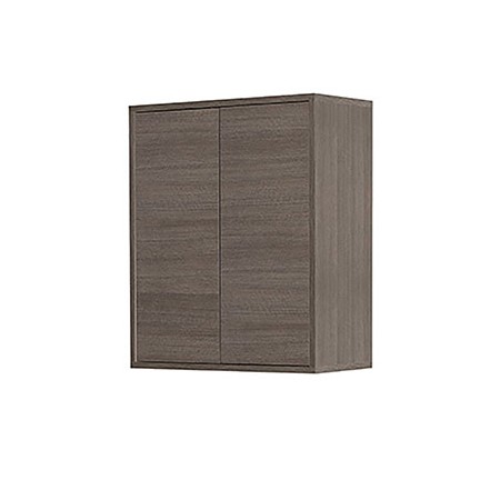 2 - Pensile bagno Mondo 2.0 L60xH72 in nobilitato melaminico rovere scuro