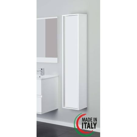 2 - Pensile Fabula L30xH150 in nobilitato melaminico biianco laccato