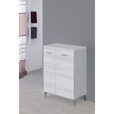 2 - Base bagno Stella 60cm in nobilitato melaminico grigio