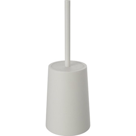 2 - Portascopino in plastica PP bianco linea Pop