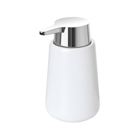 2 - Dispenser sapone in ceramica bianco linea Sidney