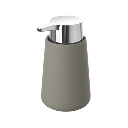 2 - Dispenser sapone in ceramica grigio linea Sidney