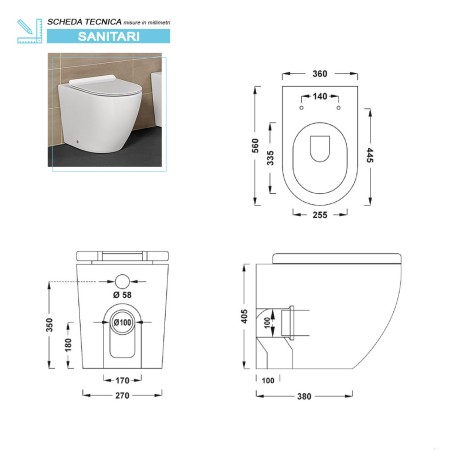 2 - Vaso Linea T in ceramica da terra