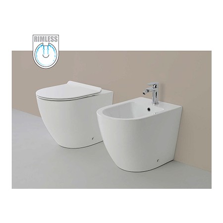 2 - Bidet Linea T in ceramica da terra