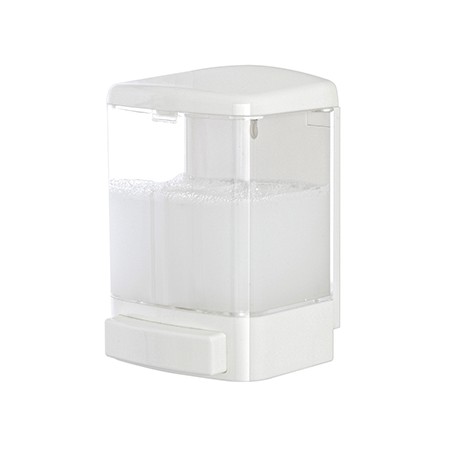 1 - Dispenser da muro in plastica 1000 ml - bianco linea Service