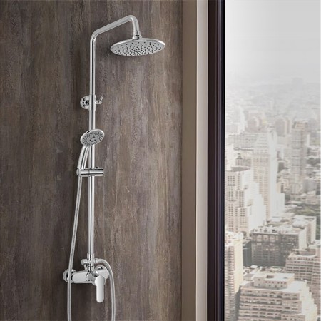 2 - Colonna doccia Platinum  H108.5 fino a 145cm