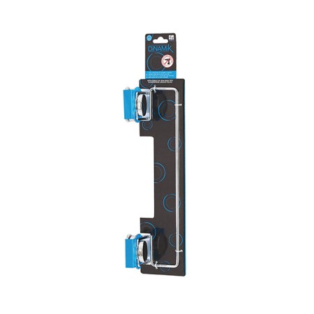 2 - Portasciugamaniin acciaio cromato da 35 cm linea Dinamik