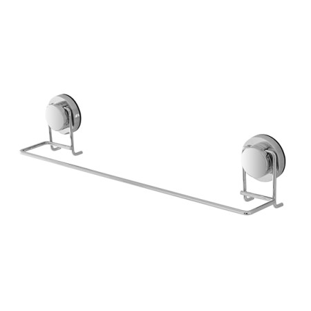 2 - Portasciugamani in acciaio cromato da 45 cm linea Dinamik