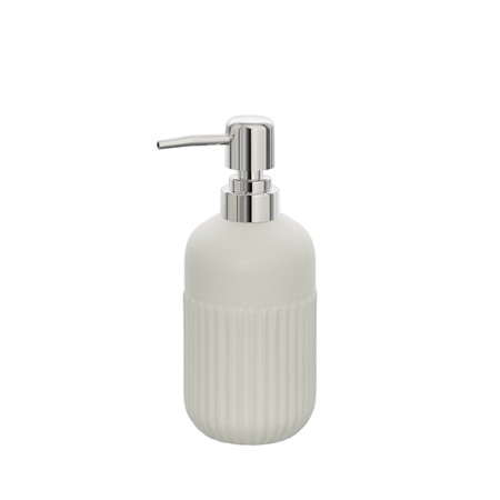 2 - Dispenser sapone in ceramica bianco linea Nevada