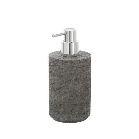 2 - Dispenser sapone in poliresina grigio linea Arizona