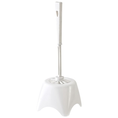 2 - Portascopino in plastica bianco Ping