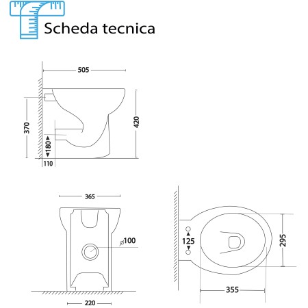 2 - Vaso linea Mia da terra