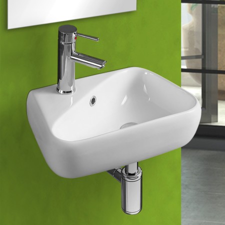 2 - Lavabo in ceramica L45cm