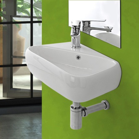 2 - Lavabo in ceramica L45cm