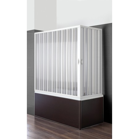 2 - Box doccia estendibile in pvc 160/170 x P 70 cm linea Aurora