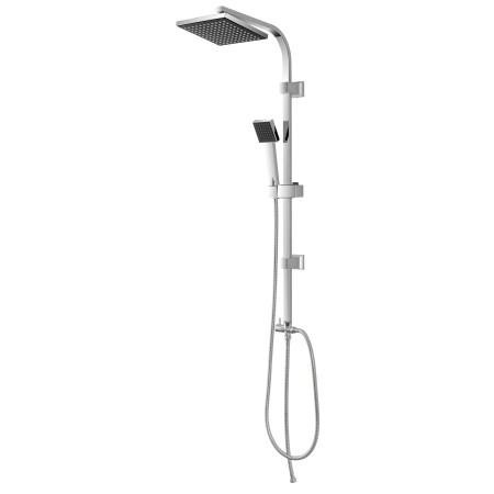 2 - Colonna doccia Platinum H 93 cm soffione quadrato